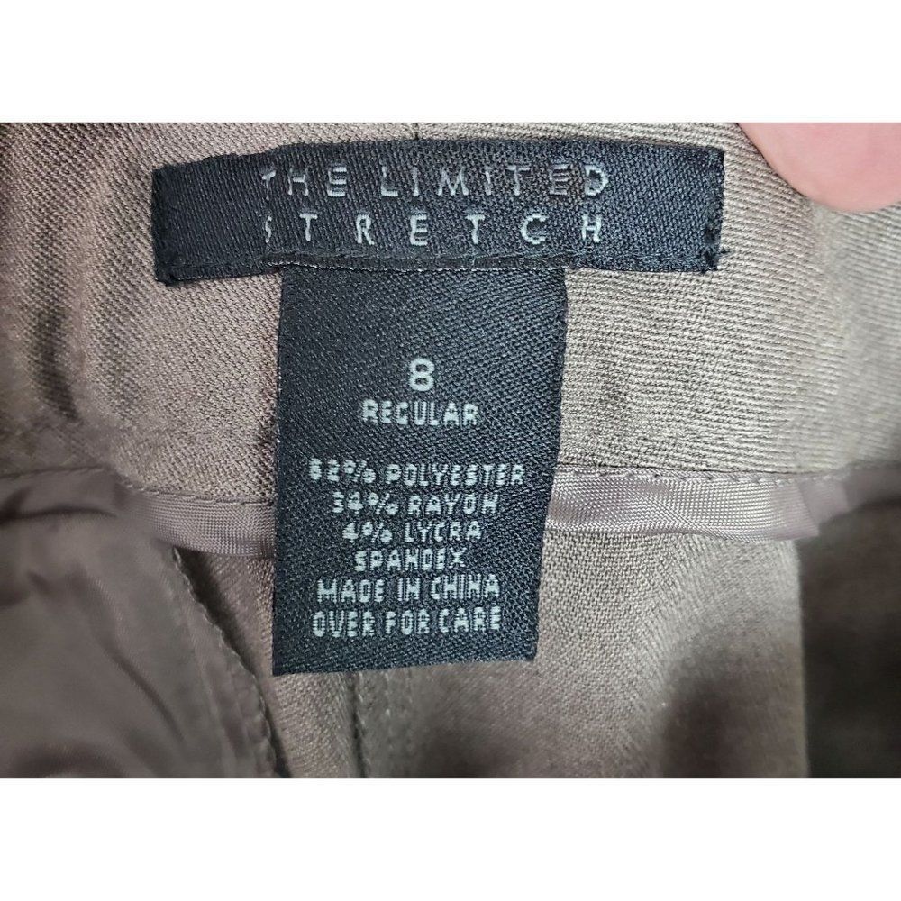 The Limited Stretch Pant Greyish Brown Size 8 - Picture 7 of 9